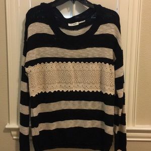 Blu Pepper striped sweater